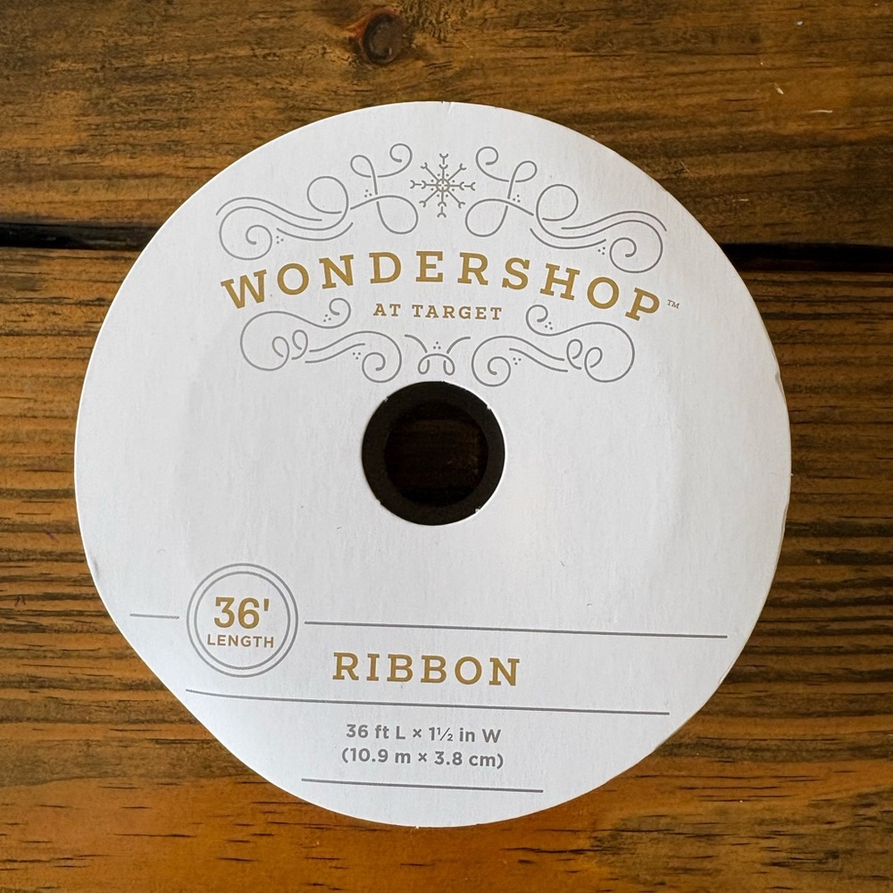 Wondershop Blush Pink Ribbon